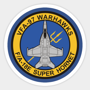 VFA-97 Warhawks - F/A-18 Sticker